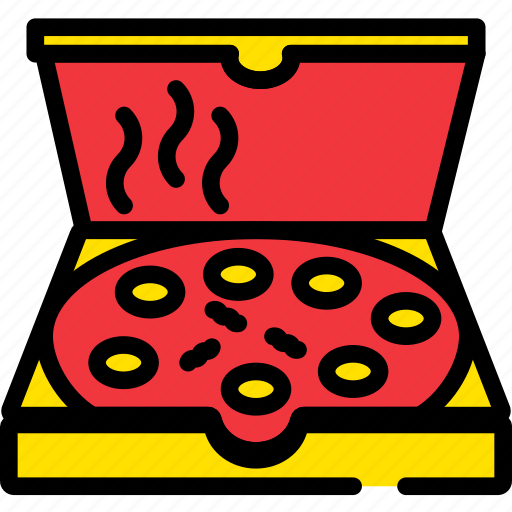 Box, cooking, food, gastronomy, pizza icon - Download on Iconfinder