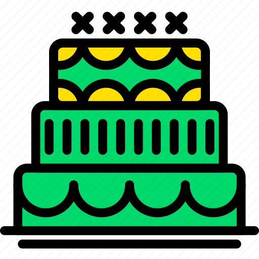 Birthday, cake, cooking, food, gastronomy icon - Download on Iconfinder