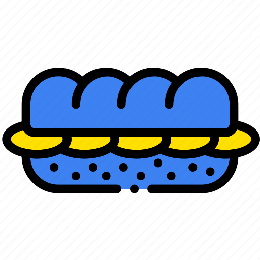 Cooking, food, gastronomy, sandwhich, submarine icon - Download on Iconfinder