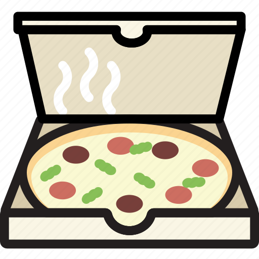 Box, cooking, food, gastronomy, pizza icon - Download on Iconfinder