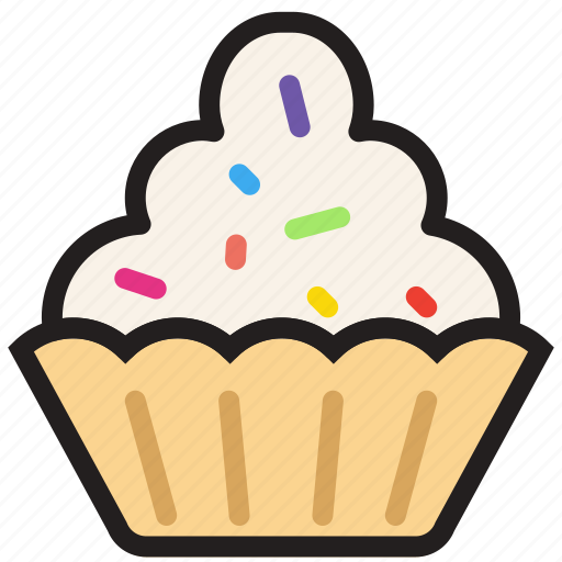 Cooking, cupcake, food, frosted, gastronomy icon - Download on Iconfinder