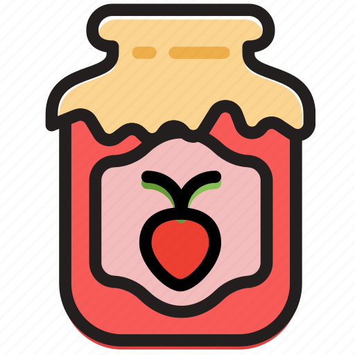 Cooking, food, gastronomy, jam, strawberry icon - Download on Iconfinder