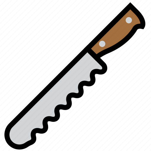 Bread, cooking, food, gastronomy, knife icon - Download on Iconfinder