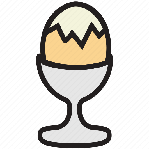 Boiled, cooking, egg, food, gastronomy icon - Download on Iconfinder