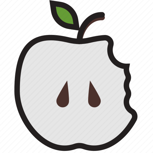 Apple, bitten, cooking, food, gastronomy icon - Download on Iconfinder