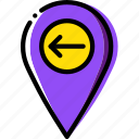 location, map, navigation, pin, upload 