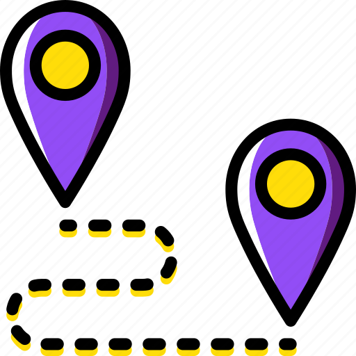 Location, map, navigation, pin, roadmap icon - Download on Iconfinder