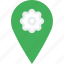 location, map, marker, navigation, pin, settings 