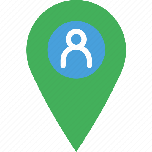 Location, map, marker, navigation, pin, profile icon - Download on Iconfinder