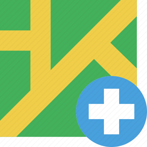 Hospital, location, map, marker, navigation, pin icon - Download on Iconfinder