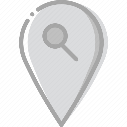 Location, map, navigation, pin, search icon - Download on Iconfinder