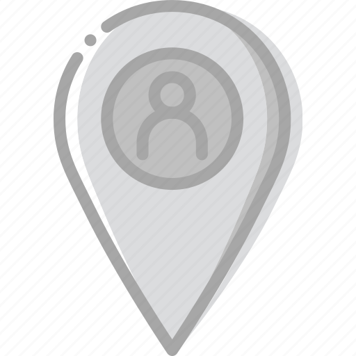 Location, map, navigation, pin, profile icon - Download on Iconfinder