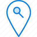 location, map, navigation, pin, search
