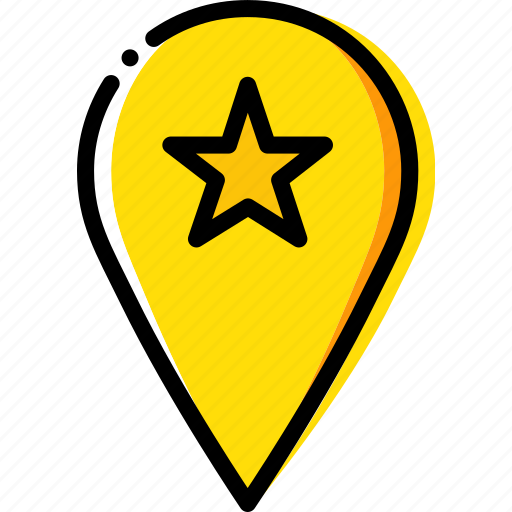 Favorite, location, map, navigation, pin icon - Download on Iconfinder