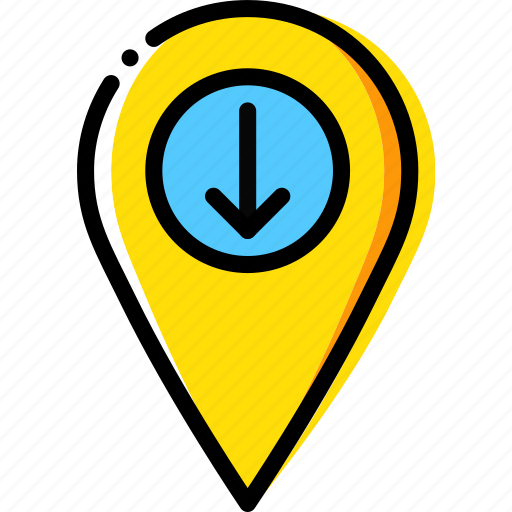 Download, location, map, navigation, pin icon - Download on Iconfinder