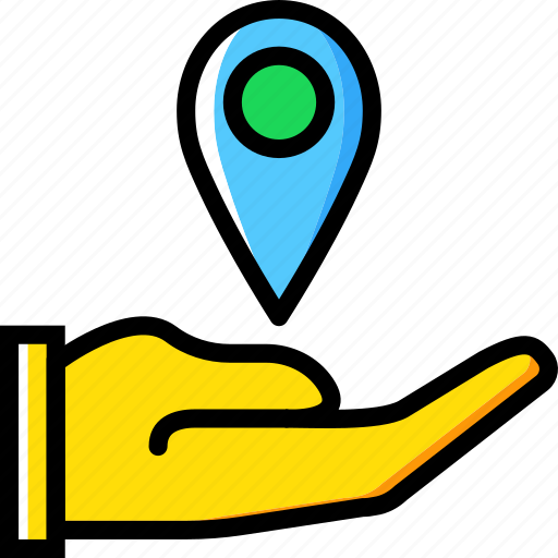 Give, location, map, navigation, pin icon - Download on Iconfinder