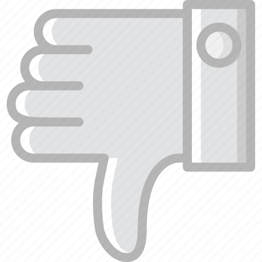 Communication, down, essential, interaction, thumbs icon - Download on Iconfinder