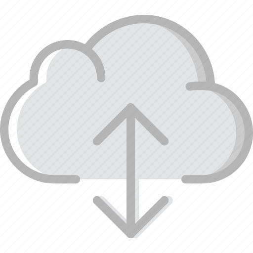 Cloud, communication, essential, interaction, transfer icon - Download on Iconfinder
