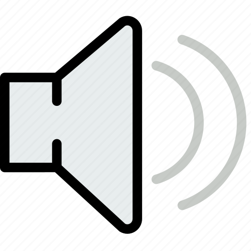 Communication, essential, interaction, medium, volume icon - Download on Iconfinder