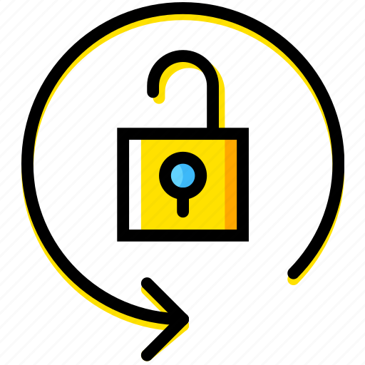 Communication, essential, interaction, orientation, unlock icon - Download on Iconfinder