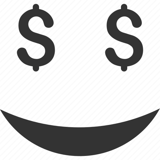 Emoticon, emotion, face, millionaire, smile, smiley, winner icon - Download on Iconfinder