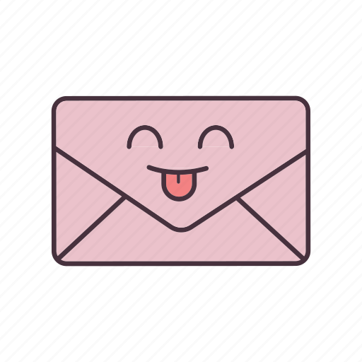 Email, emoji, emoticon, happy, letter, message, smile icon - Download on Iconfinder