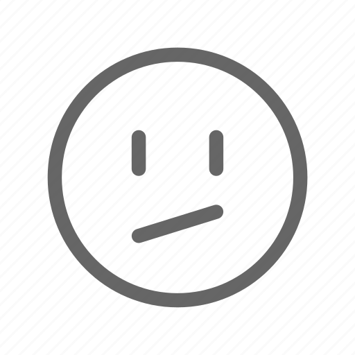 Confused, confusing, emoji, emoticon, smiley, upset icon - Download on Iconfinder