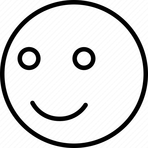 Emoji, face, slightly, smiley, smiling icon - Download on Iconfinder