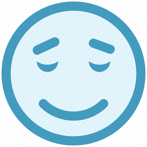 Emoticon, expression, face, happy, loved, sadness, smiley icon - Download on Iconfinder