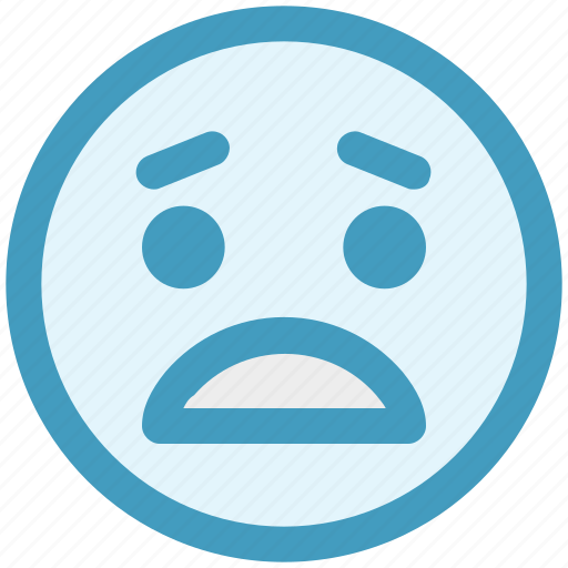 Bemused face, crying, emoticons, expression, face smiley, sad, weeping icon - Download on Iconfinder