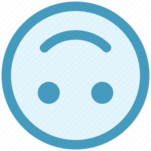 Down, emoji, emoticon, face, happy, smile, smiley face icon - Download on Iconfinder