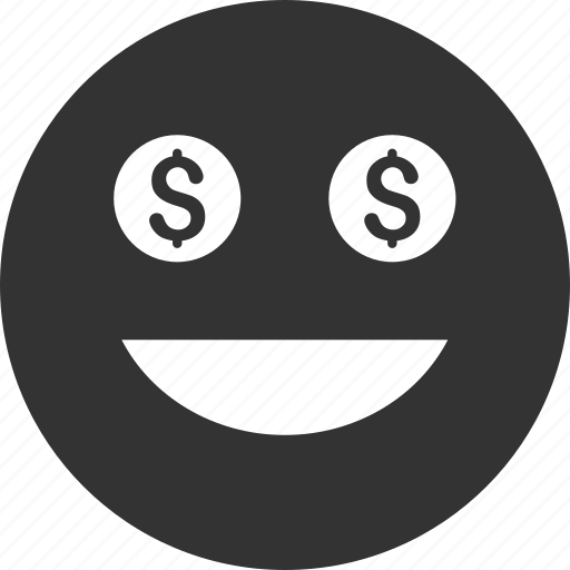 Avatar, emoticon, emotion, face, money, smile, smiley icon - Download on Iconfinder