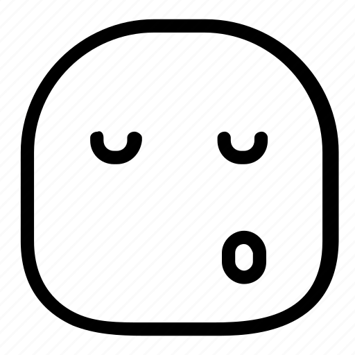 Bored, emoji, emoticon icon - Download on Iconfinder