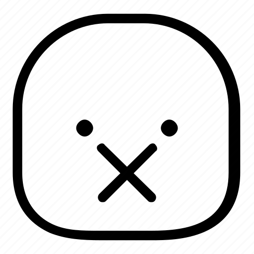 Emoji, emoticon, speechless icon - Download on Iconfinder
