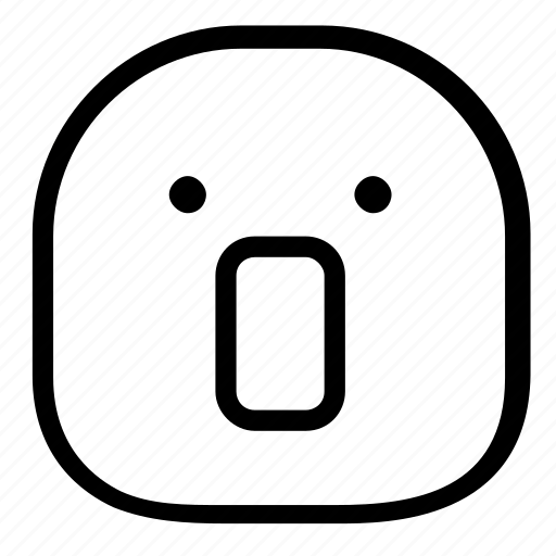 Emoji, emoticon, shock icon - Download on Iconfinder
