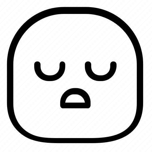 Emoji, emoticon, tired icon - Download on Iconfinder
