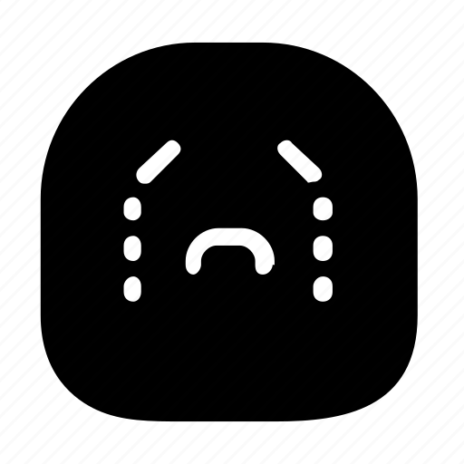 Cry, emoticon, sad icon - Download on Iconfinder