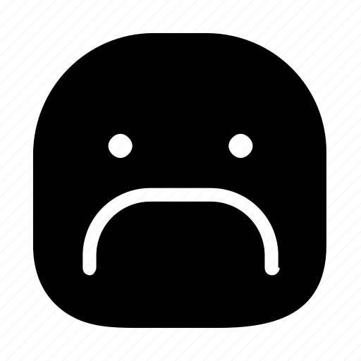 Emoticon, unhappy, sad icon - Download on Iconfinder
