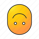 emoji, emoticon, happy, smile, smiley, turned, upside down