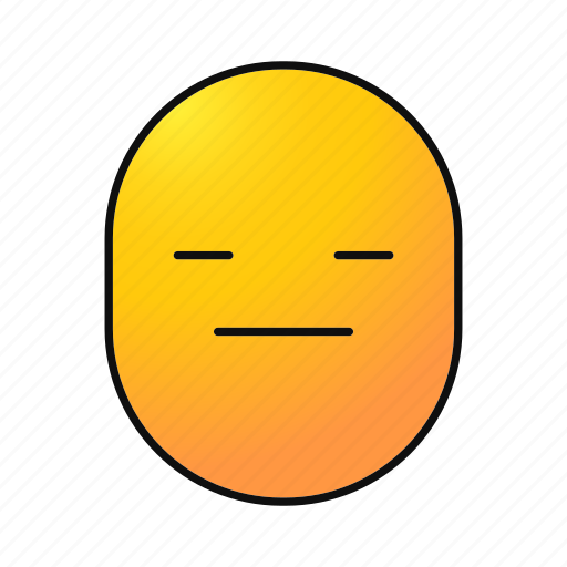 Emoji, emoticon, poker face, serious, smiley, whatever icon - Download on Iconfinder