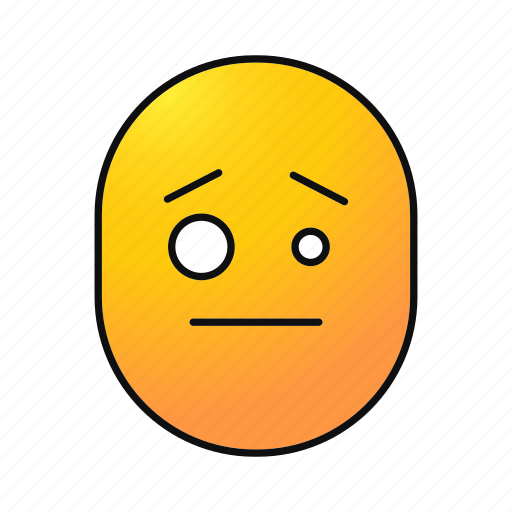 Amazed, confused, emoji, emoticon, face, shocked, smiley icon - Download on Iconfinder