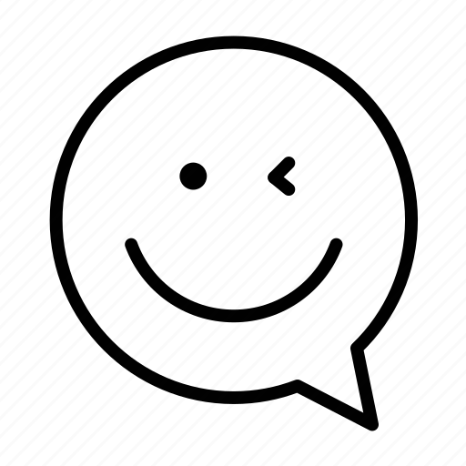 Emojji, happy, smiley, wink icon - Download on Iconfinder