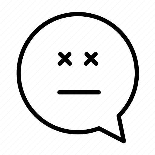 Asleep, emoji, face, pain, smiley icon - Download on Iconfinder