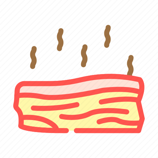 Bacon, smoked, meat, bbq, grill, beef icon - Download on Iconfinder