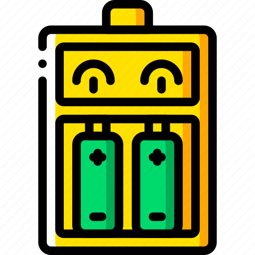 And, charger, smoking, vape, vaping, yellow icon - Download on Iconfinder