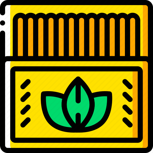 And, roll, smoking, tin, up, vaping, yellow icon - Download on Iconfinder