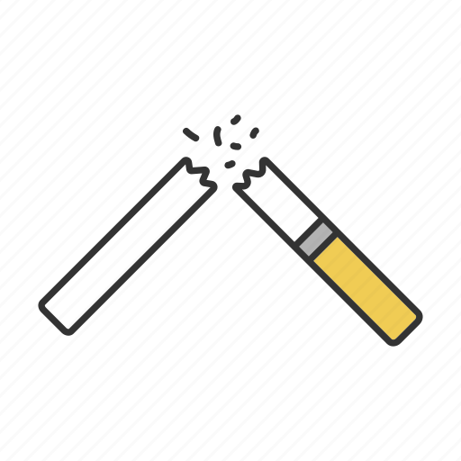 Broken, cigarette, quit, smoke, smoking, stop, tobacco icon - Download on Iconfinder