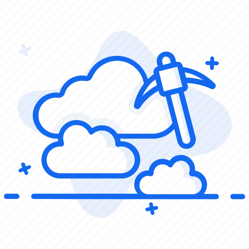 Cloud exploration, cloud mining, cloud service, cloud technology, network mining icon - Download on Iconfinder