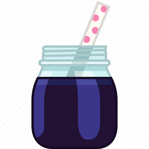 Blackberry, drink, fitness, grape, smoothie, vitamins icon - Download on Iconfinder