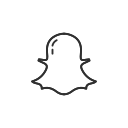 logo, snapchat, brand, ghost, label 
